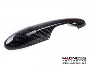FIAT 500 Exterior Door Handle Kit - Carbon Fiber 